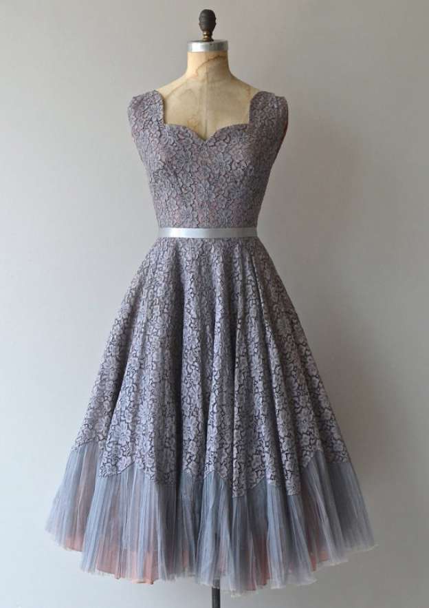 Formal Dresses In Terracotta Tea-Length Short Sleeves Ruffles A-Line Stretch Satin Formal Dresses