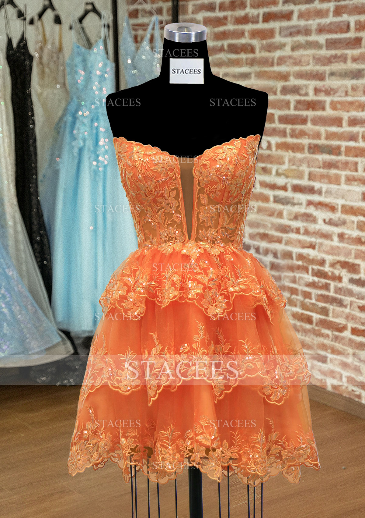 ostrich feather dress Intense defense mini in Baby Pink published-june16 controlled movement Style:ES01749MG Twist-Front Long Plus-Size Prom