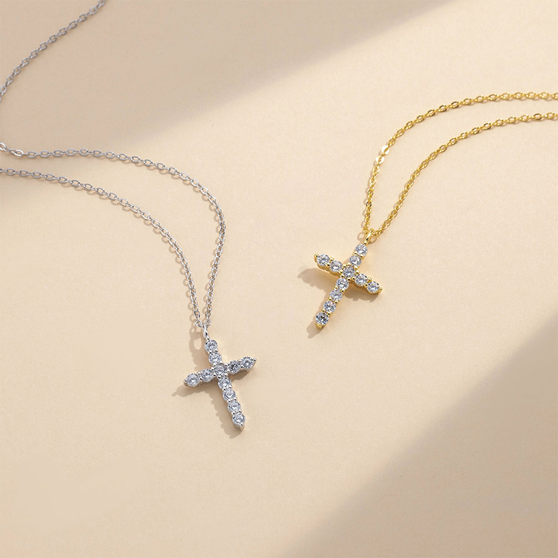 Classic Stylish S925 Silver Necklace with Cubic Zirconia