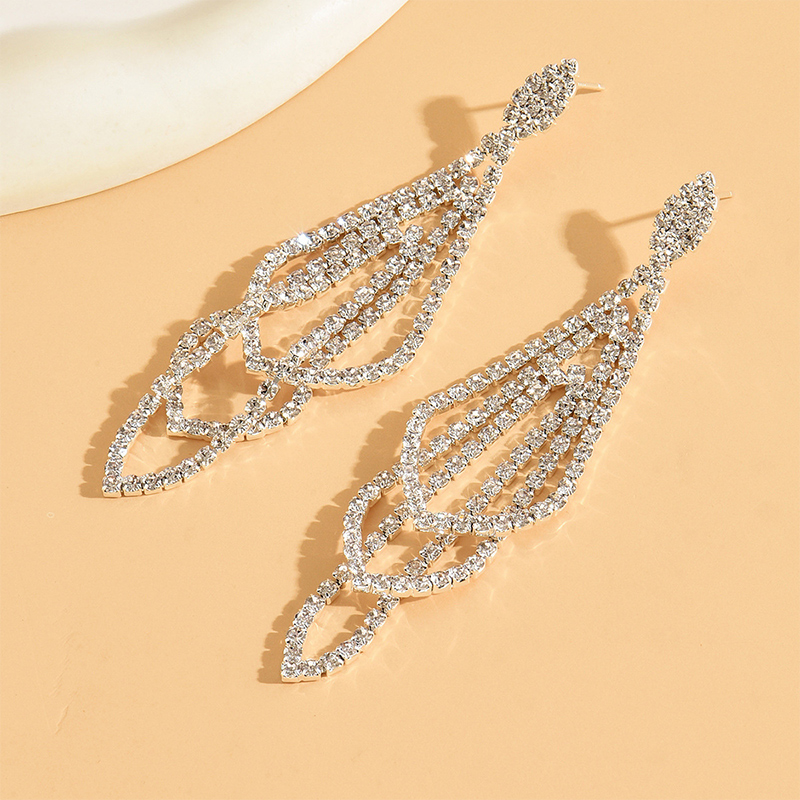 Chic Elegant Women's Rhinestones Earrings