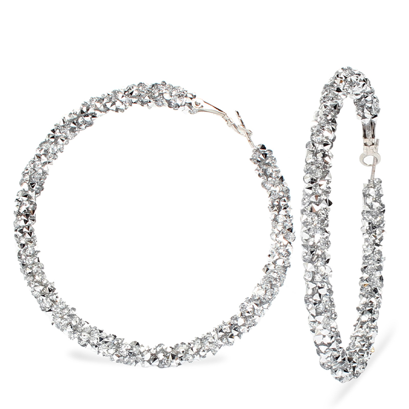 Unique Shining Girls' Rhinestones Earrings