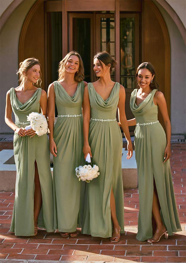 Sweetheart Sleeveless Long/Floor-Length Trumpet/Mermaid Taffeta Bridesmaid  Dress - Bridesmaid Dresses
